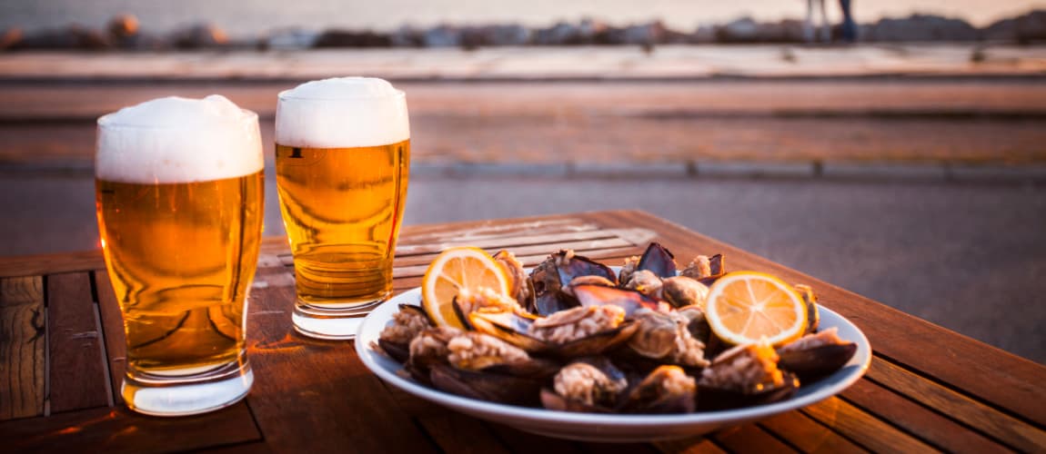 Saiba como harmonizar cervejas com frutos do mar